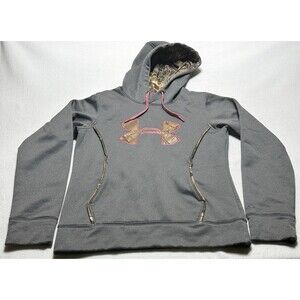Under Armour Hoodie Women's Small Hunting UA Storm Caliber Style 1247106 Gray
